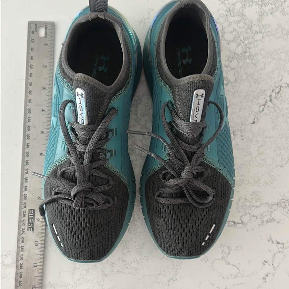 Under Armour Turquoise and Charcoal Athletic Shoes